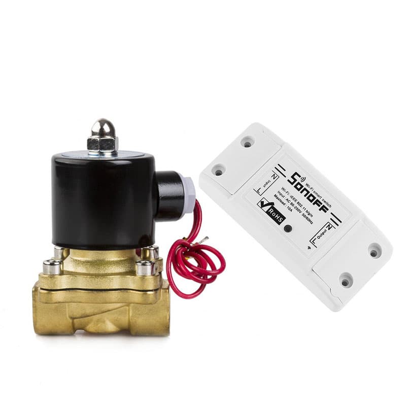 Bộ van điện từ điều khiển qua wifi HT-WVT1