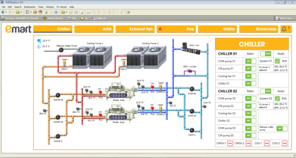 Phần mềm điều khiển BMS Honeywell WEBStation-AX