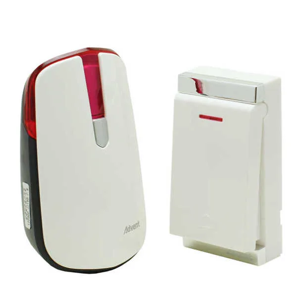 Chuông không dây, không dùng pin Advent FA-681P nút bấm trắng - Ảnh 3