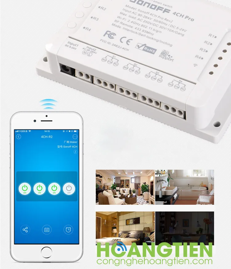 Sonoff 4CH Pro R2
