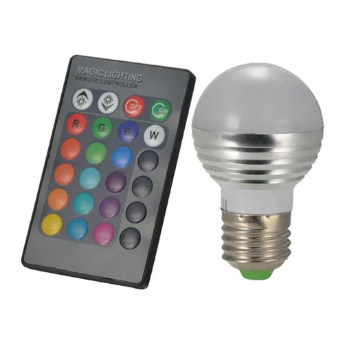 Bóng đèn LED đổi màu có điều khiển từ xa RGBLED-3