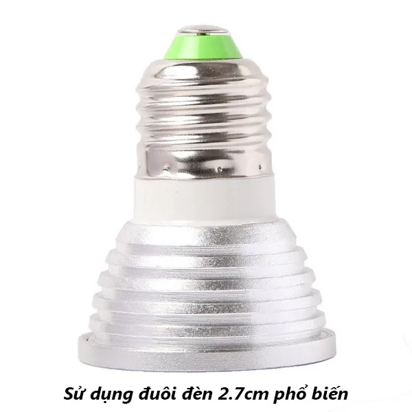 Bóng đèn LED đổi màu có điều khiển từ xa RGBLED-3