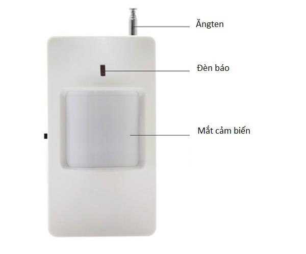 Cảm biến chuyển động không dây PIR Kerui PIRDT-433Mhz