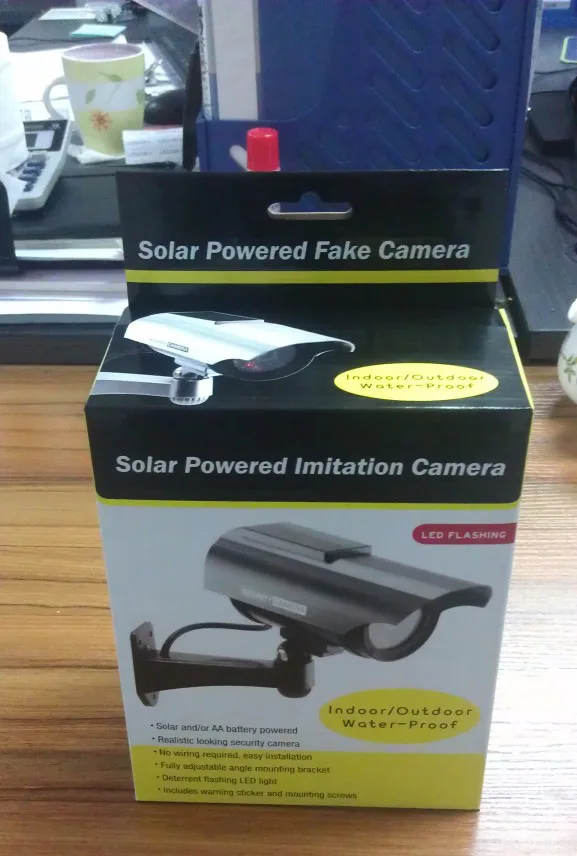 Camera mô hình chống trộm pin năng lượng mặt trời SOF-CA - Ảnh 4