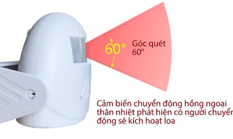 Chuông báo khách báo trộm cảm ứng chuyển động LK-5301