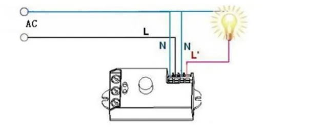 Công tắc cảm biến chuyển động radar vi sóng LQ-K05