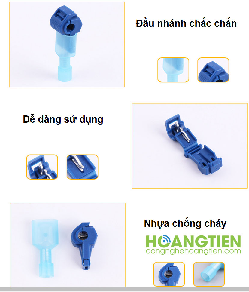 Cút nối dây điện chữ T HS