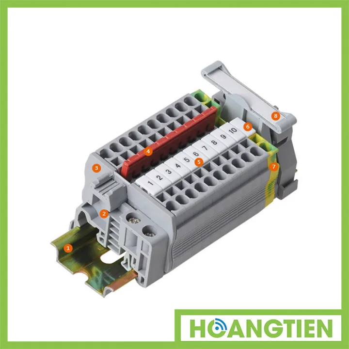 Cút nối dây điện nhanh Teminal lắp tủ điện 2 đầu KV773-ST