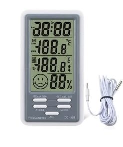 Đồng hồ đo nhiệt độ độ ẩm trong nhà ngoài trời DC-803