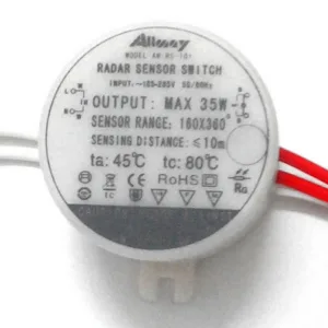 Công tắc cảm biến radar vi sóng và ánh sáng Allmay AM-RS-10Y
