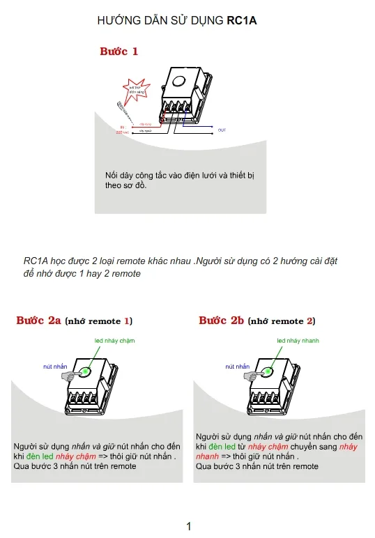 điều khiển từ xa công suất lớn TPE