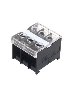 Cầu đấu dây điện 6 cổng 2 đầu IN-30BK