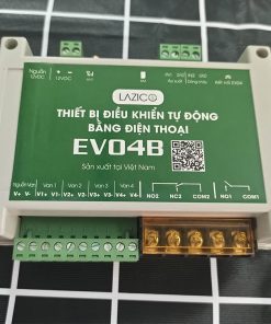 Bộ điều khiển bơm và van tưới qua điện thoại Lazico EV04B