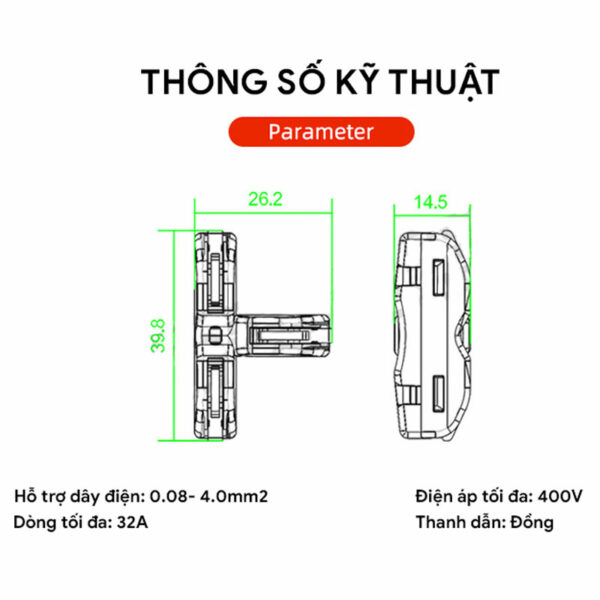 Cút nối dây điện T110WO