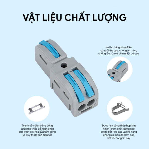 Đầu nối dây điện 1 ra 2 LT-12