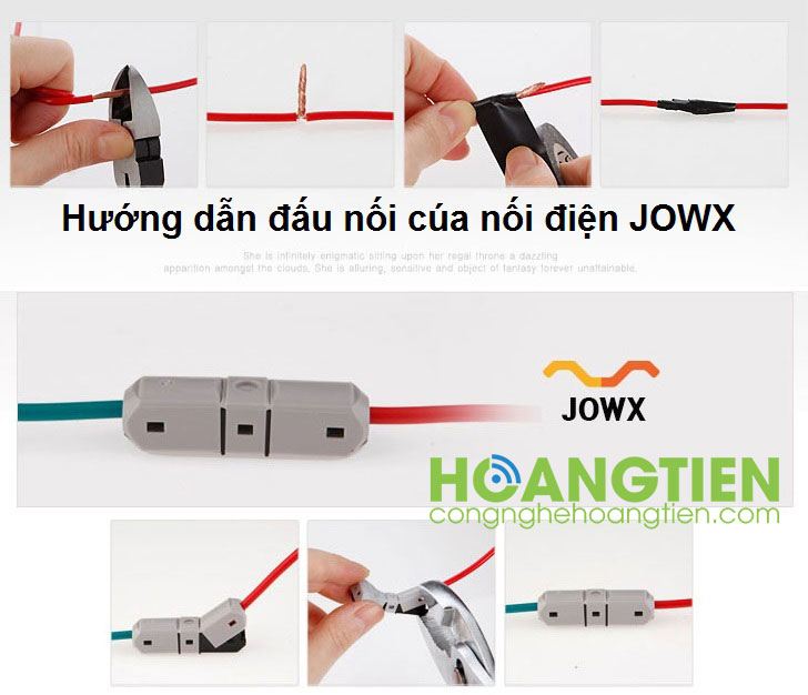 Cút nối dây điện Hàn Quốc JOWX