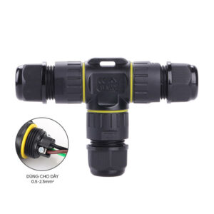 Đầu nối dây điện chống nước chữ T EW-M20T