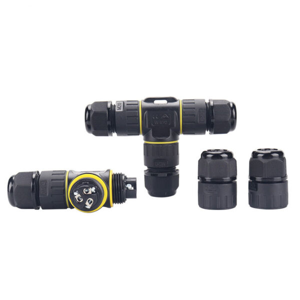 Đầu nối dây điện chống nước chữ T EW-M20T - Ảnh 2
