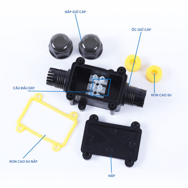Hộp nối điện chống nước ngoài trời IP68 FSH711-2
