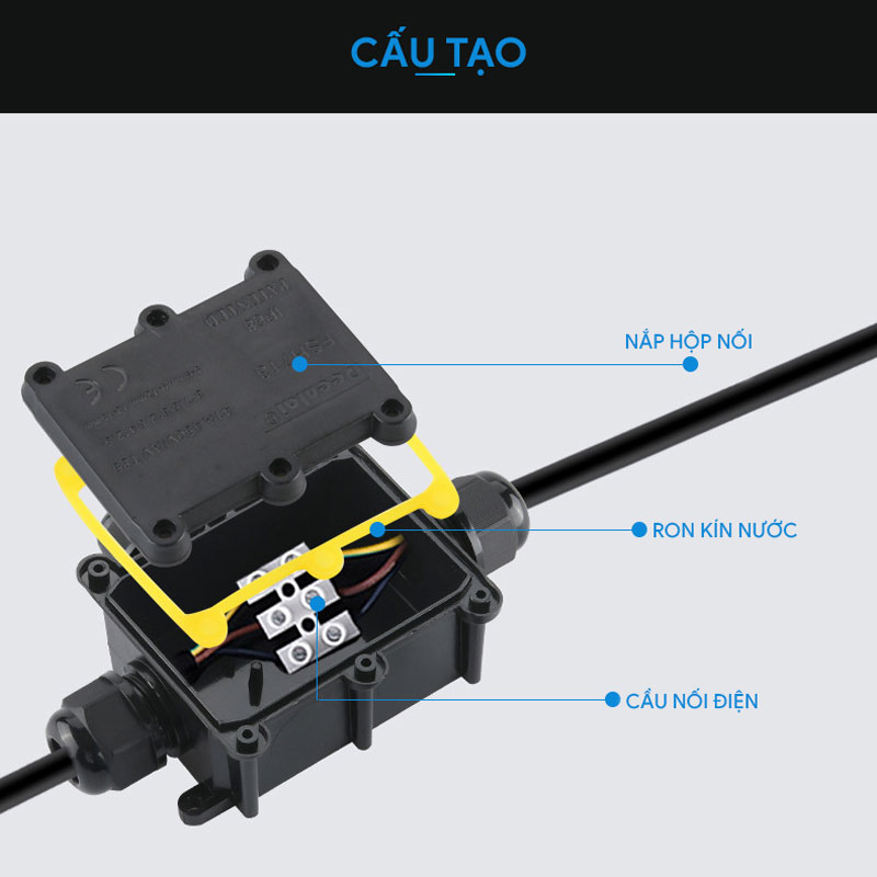 Hộp nối điện chống nước FSH713-3