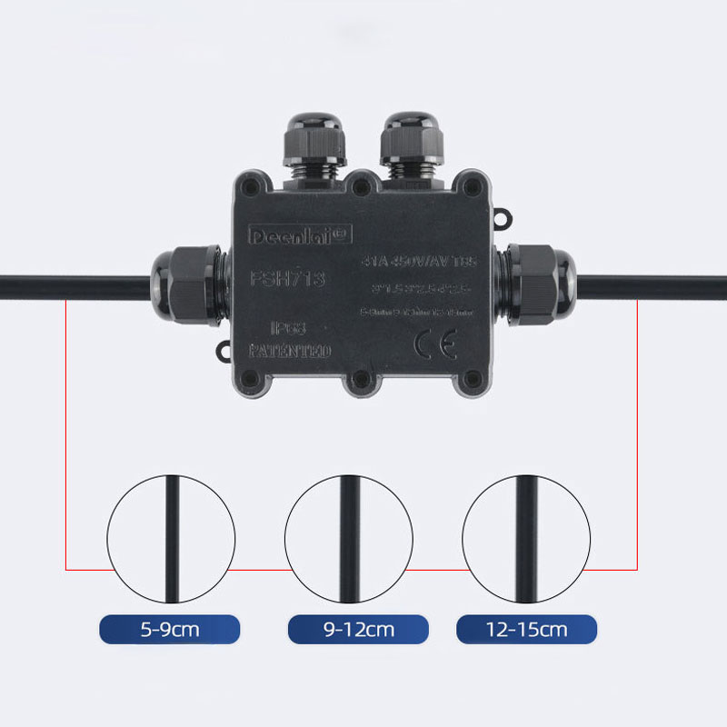 Hộp nối dây điện chống nước IP68 FSH713-4