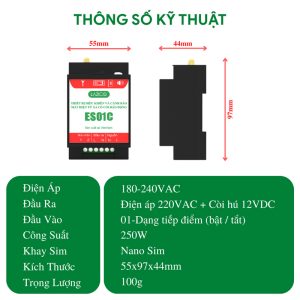 Bộ cảnh báo mất điện Lazico ES01C